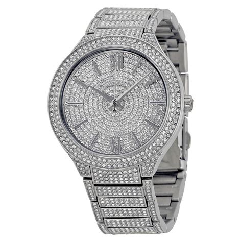 Michael Kors Kerry Crystal Pave Stainless Steel Ladies MK3359 